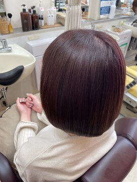 バディー ヘアー(Buddy Hair) ♪柔らかカシスボブ♪