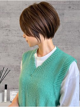 ヘアーアンジェ 南矢野目店(Hair ange) 【毎朝楽々♪スタイル】形状記憶トリートメント×秋カラーNo.35