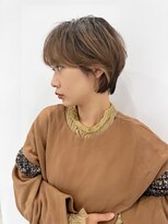 ハピネス クローバー 学園前店(Happiness CLOVER)&nbsp;丸みショート/前髪/顔周りカット/透明感/20代30代40代50代