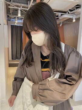 コフィー バイ メルト 吉祥寺(cofy by melt) 【中澤彩乃】インナーカラーシアーグレージュベージュ韓国風