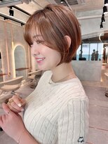 春に映える♪ゆとりショートボブ