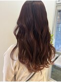 艶髪 ピンクベージュ