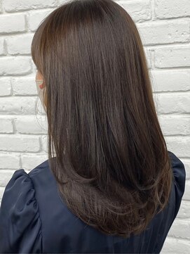 ディフィーノ 青山(DIFINO) 【DIFINO 青山】レイヤー×透明感シアーブラウン