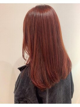 ネオヘアー 曳舟店(NEO Hair) ピンクオレンジ/ブリーチなし