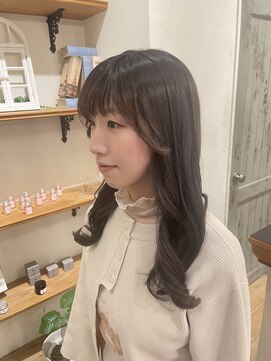 ゴーシェン 津田沼本店(Goshen) 外巻きロング×グレージュ