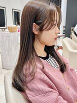 ケーツー あべのキューズモ-ル店(K-two) 顔周りカット*レイヤーカット*おくれ毛カット*グレージュカラー