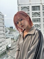 オットット(OttottO)&nbsp;ボブ　ハイトーン　ミルクティーピンク