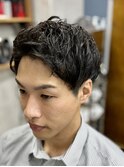 アップバングショート×ソフトツイスパ