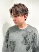 【Anli☆岩瀬萌】メンズヘア ハイライト ミルクティー マッシュ