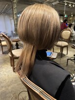 髪質改善と縮毛矯正の専門店 サンティエ(scintiller) ハイトーンクラゲカット