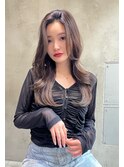 【kate 大宮】シアーグレージュ×くびれレイヤー