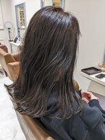 フレーム へアアンドトリートメント 天王寺北口店(FRAME)&nbsp;ミディアム　ゆる波ウェーブ
