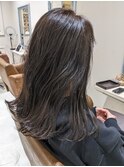 ミディアム ゆる波ウェーブ