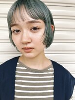 ラグ(log) ペールカラー×ショート!