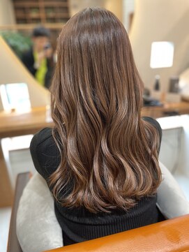 アンドワン(ANDONE) ミルクティーカラーウェーブ