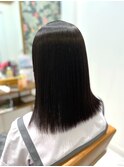 ドライヤーだけでまとまる◎地毛風ストレート