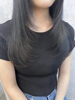 ラビス(Lovis)&nbsp;セミディ/シアーカラー/魅力倍増カール/ダークアッシュ