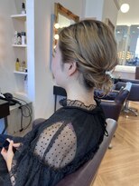 コワファースト  させぼ五番街店(COIFF1RST)&nbsp;シンプル☆シニヨンアレンジ