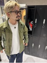 シアン(.Xian)&nbsp;【men's】ブリーチショートスタイル（高槻/高槻美容室/メンズ）