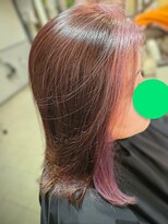 オッジ ヘアー 深谷店(Oggi Hair)&nbsp;フェイスフレーミング パープル   12月