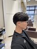 ［メンズ人気　韓国スタイルならコレ！］カット＋ニュアンスパーマ　30％オフ