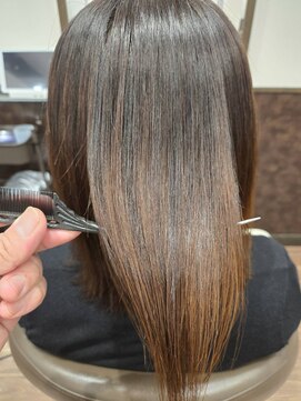 ヘアー＆メイク ルナルナ 明和店　HAIR＆MAKE LUNA LUNA 酸性ストレート