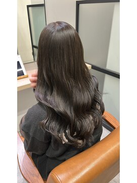 ミリー 梅田店(milly) ブリーチなしＷカラー◎オリーブグレージュ