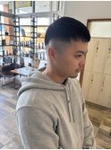 クロップスタイル×スキンフェード