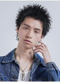 スパイキーショート/ツイストパーマ/ピンパーマ/アップバング
