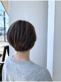 ショートヘア×ハイライト