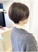 福山Caary大人気引き締めくびれショート骨格補正似合わせカット