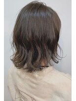 レセ 南柏店(Laissez)&nbsp;レイヤーボブ/大人フェミニン/ショコラブラウン/ラフウェーブ