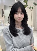 韓国ヘア目指してる人必見！『ミディアムレイヤー』