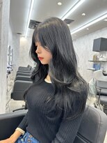 ドットモーダ  町田店(dot. mooda)&nbsp;【艶カラー×顔周りカット】韓国/韓国ヘア/町田/町田駅/学割