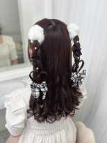 ヘアセットサロン ミント(Hair set salon MINT)&nbsp;ハートハーフツイン