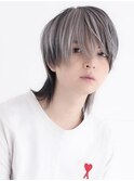 men's/ハイトーン/ウルフ/メンズ/メンズカット/デザインカラー