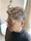 大人のグレーツーブロックスタイル