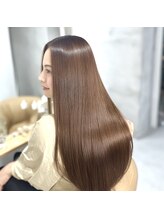 「カラーしても、うるツヤ髪へ」  [草加/ボブ/ショート/髪質改善/酸性ストレート/草加駅/白髪ぼかし]