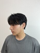 ステージ(STAGE)&nbsp;ダウンパーマ　ニュアンスパーマ　センターパート