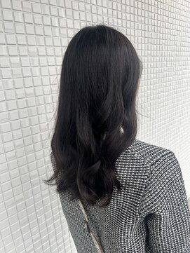 リミットヘアー 大在店(Remit hair) ///トビラキユウマ///黒髪スタイル