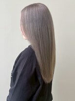 ユニバイリサ 天神大名店(uni by risa)&nbsp;ダブルカラー ブリーチ 髪質改善 ストレート 美髪 ハイトーン