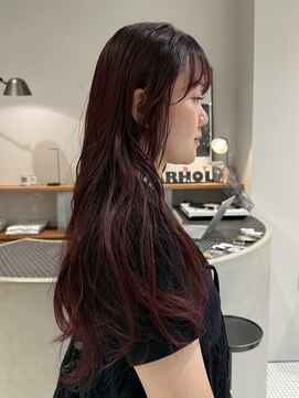 グリップ(GRIP) チェリーレッド/ブリーチなしダブルカラー/conoka