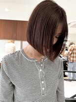 ゴカン バイ ジル ブラン 名古屋(Gokan by JIL BLAN) ハイライトバレイヤージュダブルカラーショートカット30代40代
