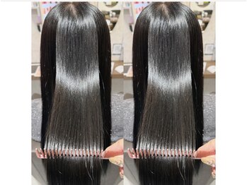 トゥルース 千葉店(TRUTH)の写真/朝5分でまとまる、繰り返すほど触れたくなる♪髪質改善ストレートで憧れの艶髪へ。ブリーチ毛もご相談OK♪