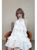 トナリ(tonari)&nbsp;フェイスレイヤー　グレージュ　透明感カラー　【鹿児島中央駅】