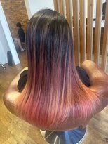ヘアーサロン エクシア(Hair Salon EXIA) ダブルカラーではないバレイヤージュ