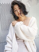 キューズ クラブ(cuz KLUB)&nbsp;【cuzKLUB】ウェーブボブ×ダークアッシュ