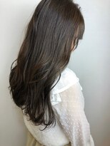 ヘア プロデュース キュオン(hair produce CUEON.) 艶髪ロング×オリーブベージュ