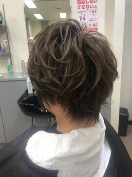 ヘアーサロンほくせい メンズパーマスタイル