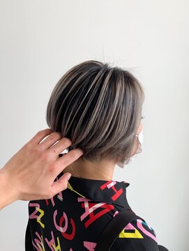 プラスディー(+D) バレイヤージュ/ミルクティーカラー